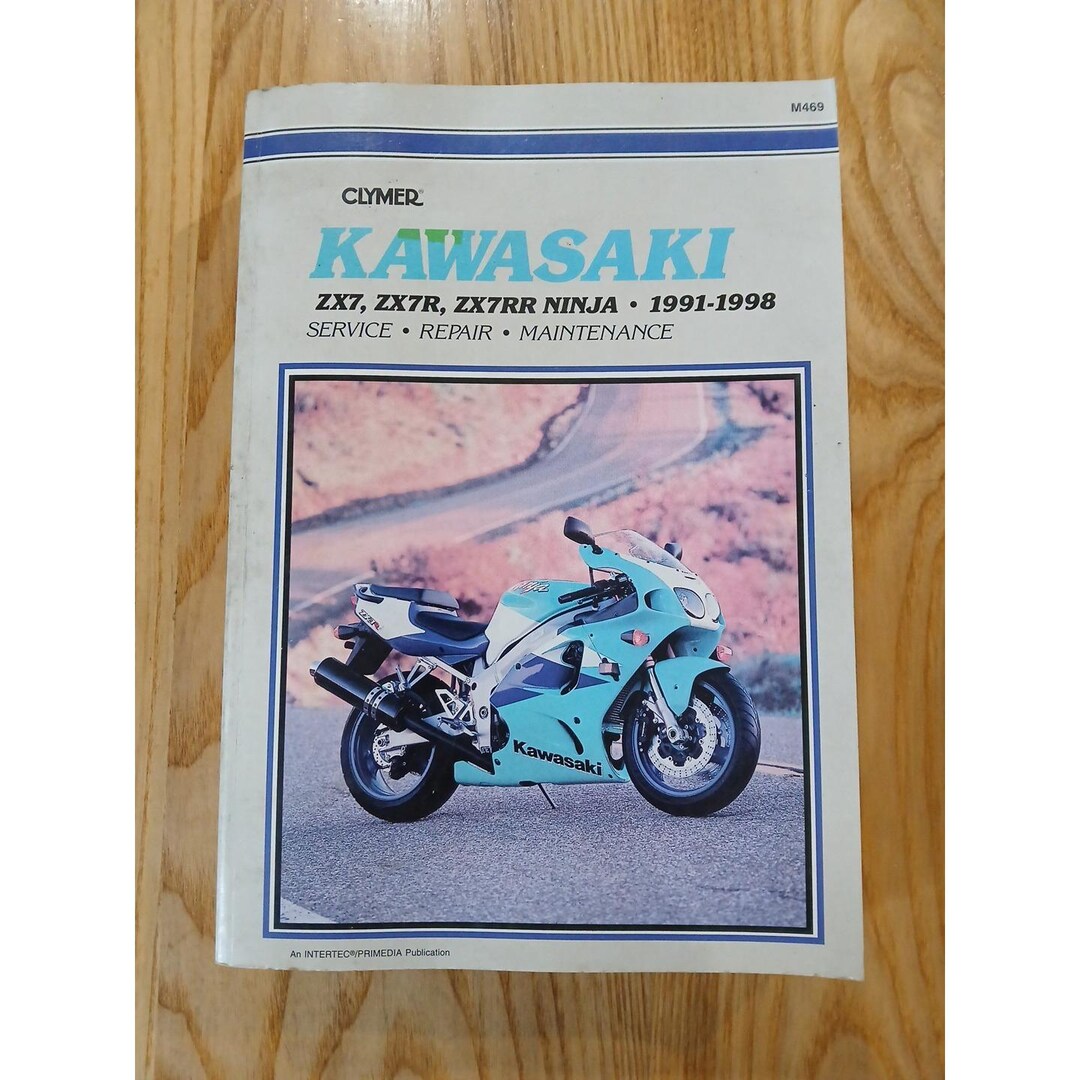 K-1 パンフレット 1991-2010 Archive Collection KAWASAKI NINJA ZX7, ZX7R, ZX7RR NINJA 1991-1998 - Clymer Service