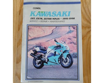 Kawasaki Ninja ZX7R 1996-2003 Service Repair Manual Pdf Download