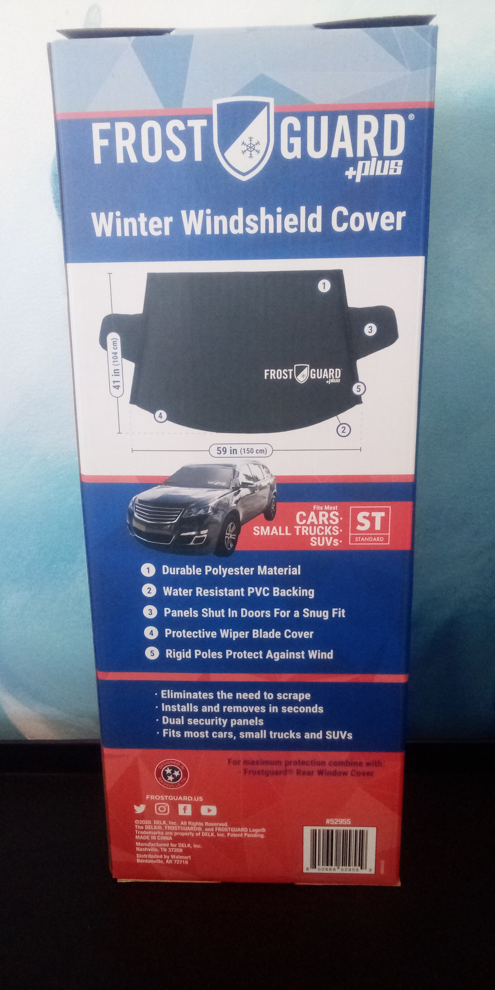 Frost Guard Plus Winter Windshield Cover & Covers Wiper Etsy