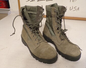 air force sage green boots
