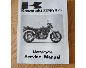 Kawasaki GPZ 750 Turbo 1984 Service Repair Manual Pdf Download - Etsy