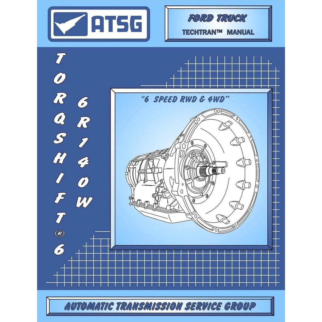 Ford 6R140W 6R140 Torqshift Transmission Service Rebuild Manual 112 ...