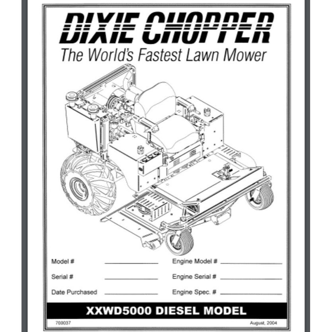 Dixie chopper diesel new arrivals