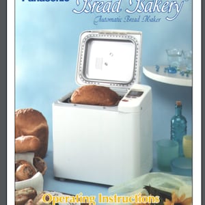 Panasonic Bread Bakery Machine SD-250 Operating Instructions And Recipes 44 page