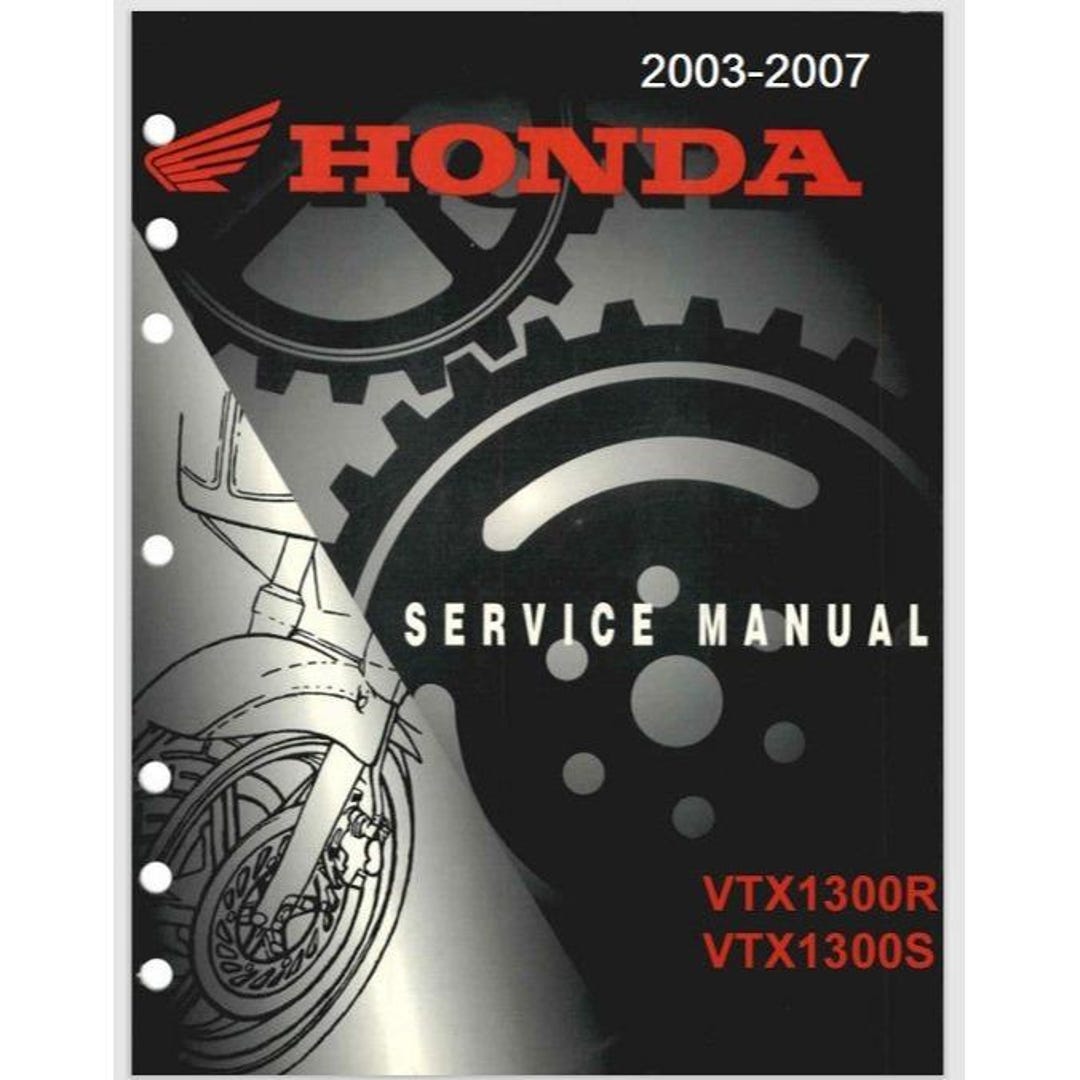 2003-2007 VTX1300R 1300S ホンダ サービスマニュアル ショップ