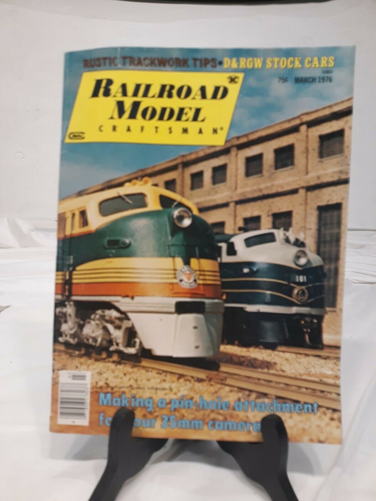 Railroad Model Craftsman Magazine Back Issues. March 1976 Etsy