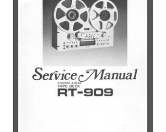 Pioneer RT-909 Vintage Reel R2R Enamel 2 Inch Pin 