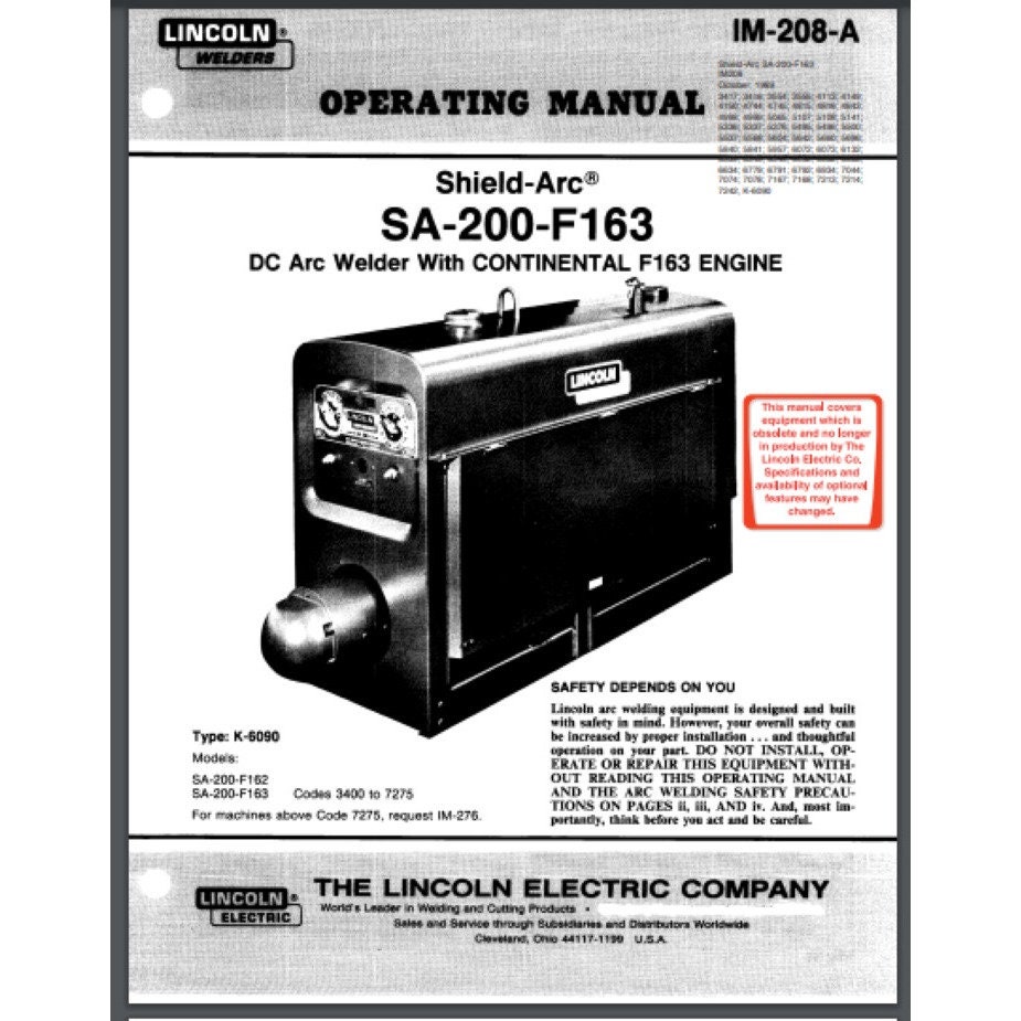 5/8 Belt For Lincoln SA-200 Welder – Generator Drive Belt, TIG, DC, Steel Welding