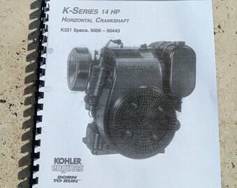 コーラー K341 エンジン 16 HP 部品マニュアル 60 ページ 仕様 71105-71384