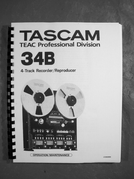 Tascam 34B open reel tape deck