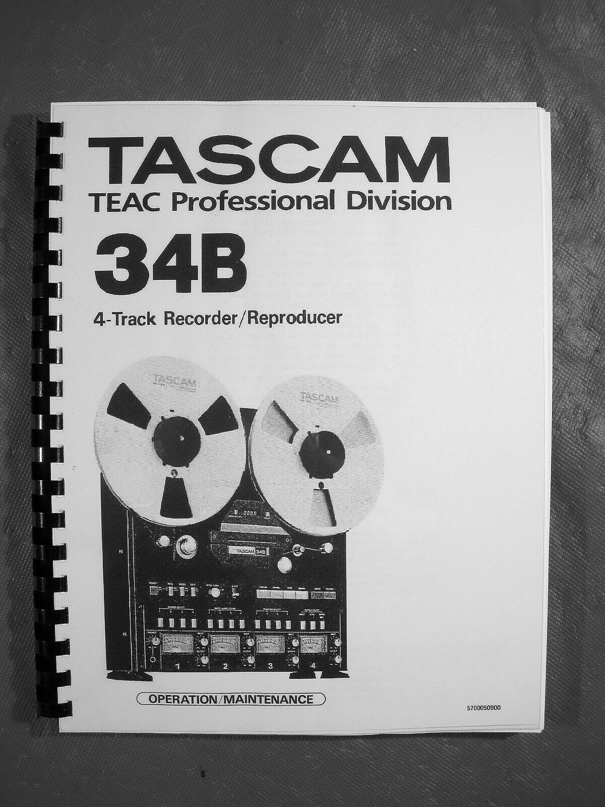 ONE NEW COPY Tascam 34B Reel to Reel Tape Deck Recorder
