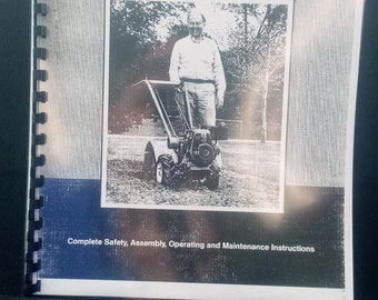 troy-bilt Junior Roto Tiller Power compostador propietario del operador Manual 52 Páginas