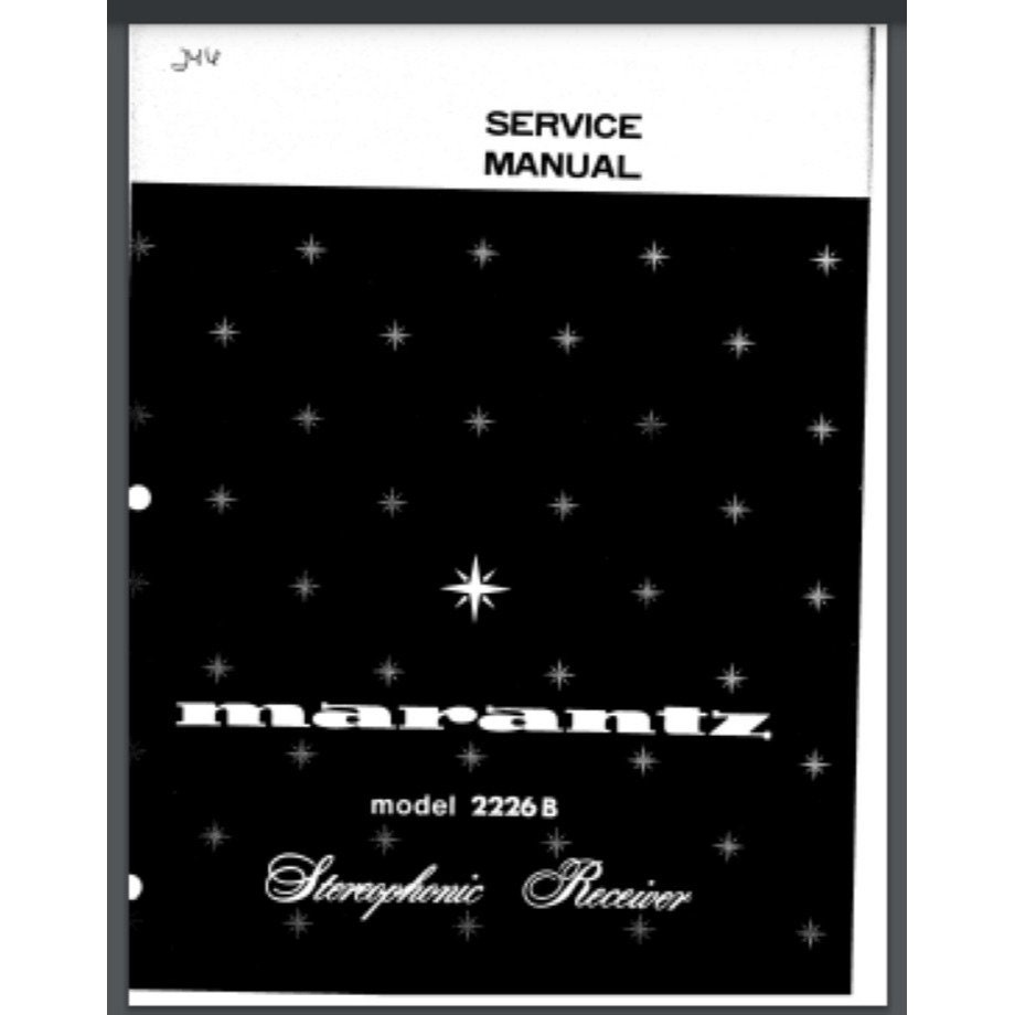 Marantz Model 2226B Stereophonic Receiver Service Manual 32