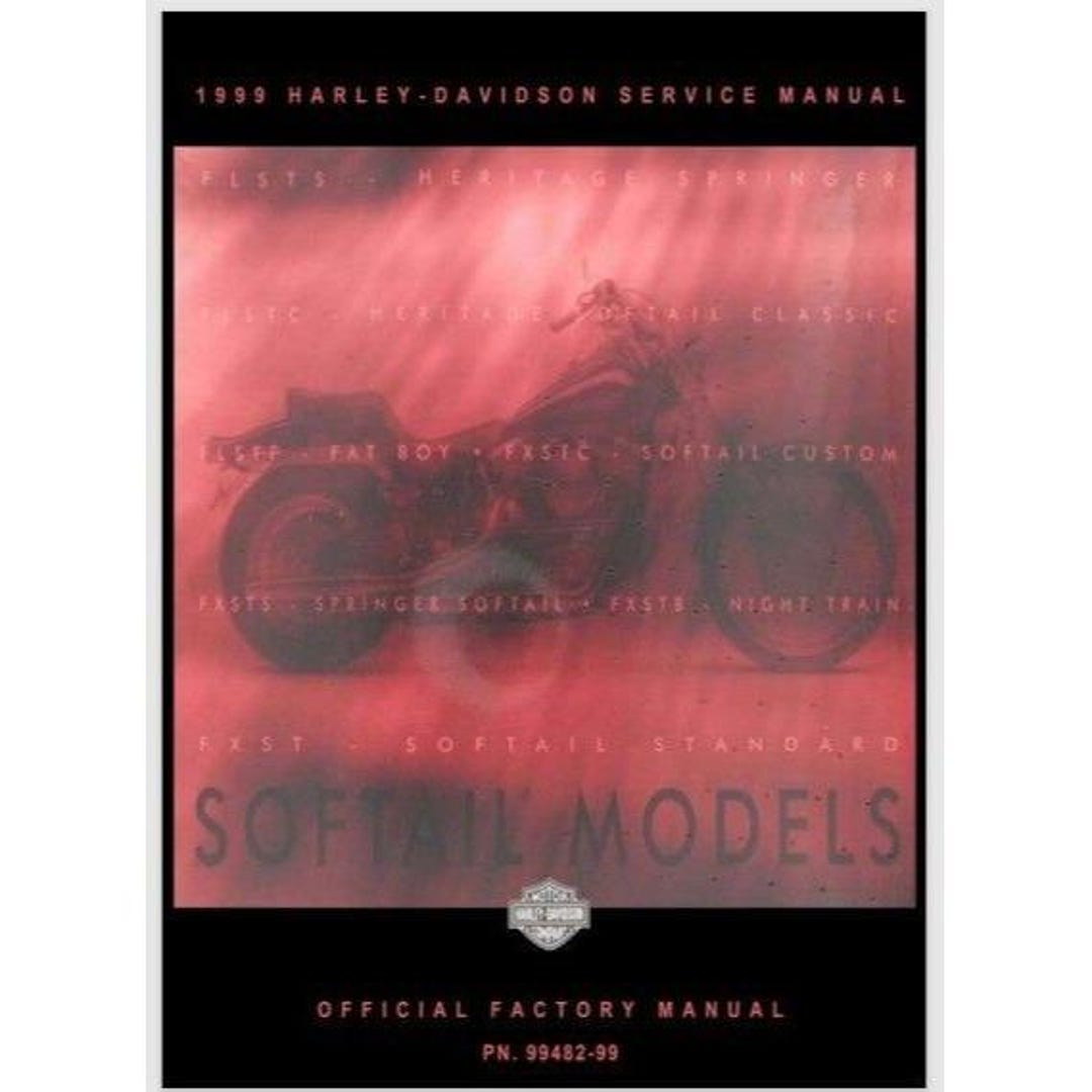 1999 ハーレーダビッドソン ソフテイル サービスマニュアル 99482-99