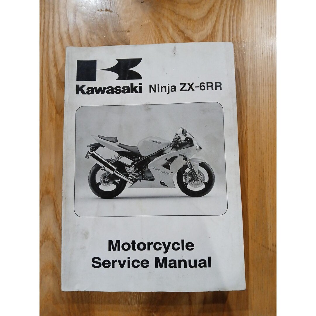 ナハハページ Kawasaki Service Manual - Ninja ZX-6R & Ninja ZX-6RR - 2003-2004