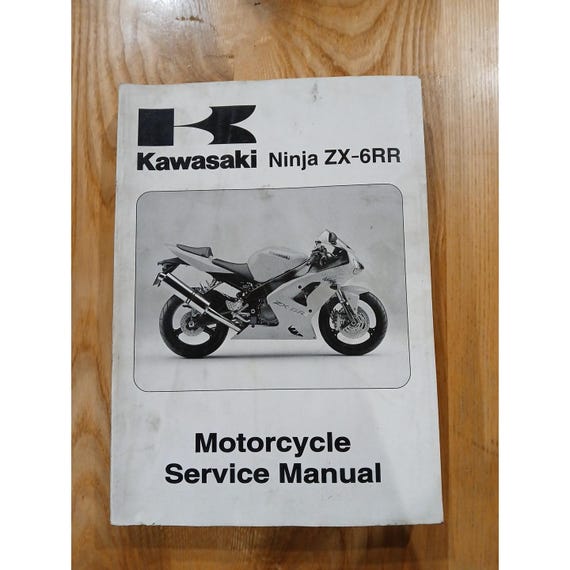 Kawasaki Service Manual - Ninja ZX-6R & Ninja ZX-6RR - 2003-2004