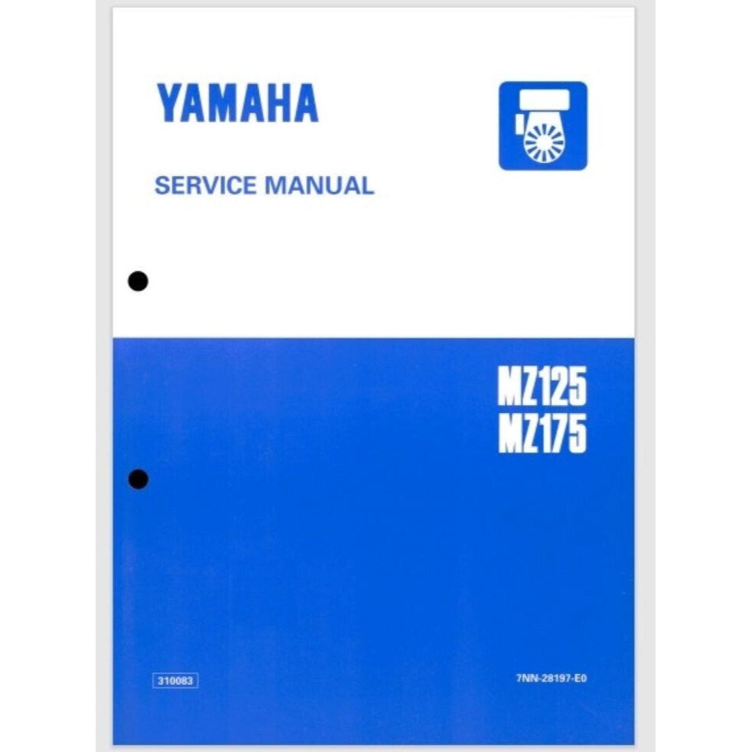 Yamaha MZ125 MZ175 Engine Service Manual 64 Pages - Etsy