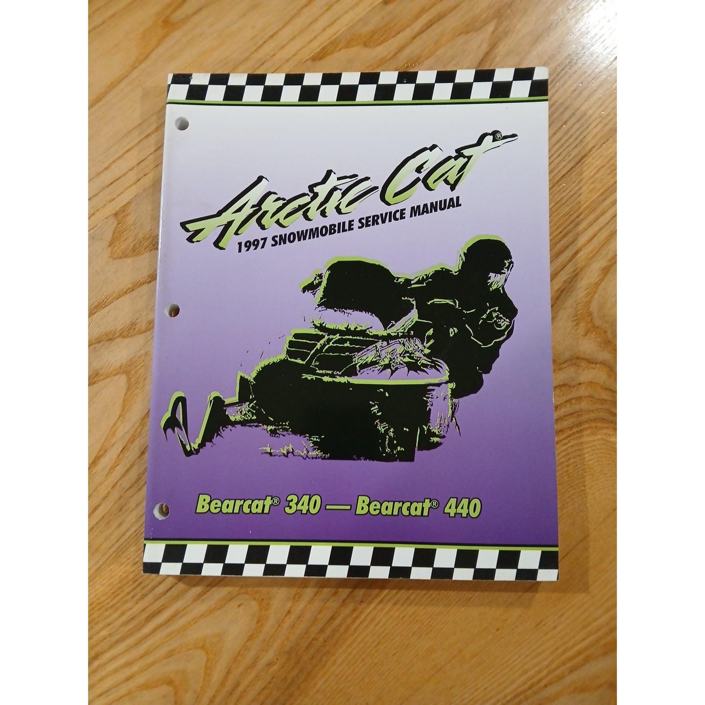 1997 Arctic Cat Bearcat 340 440 Snowmobile Shop Service Repair