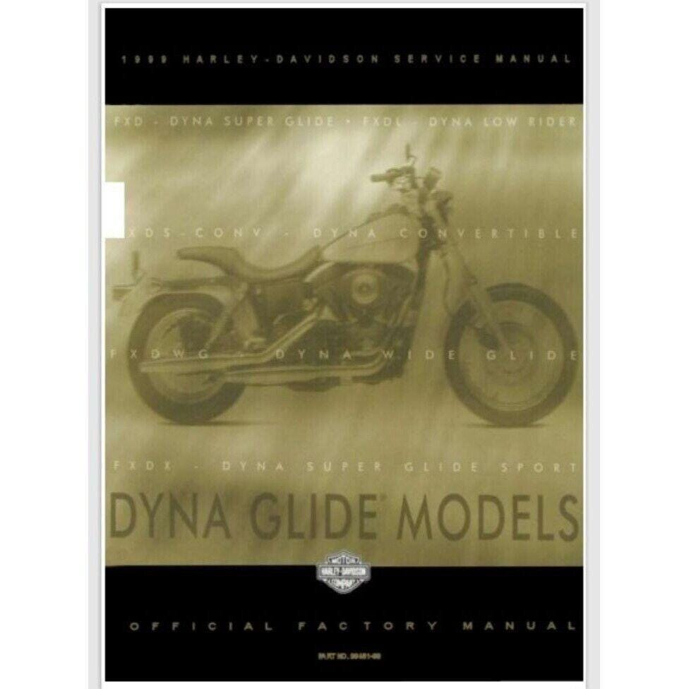 1999 ハーレーダビッドソン ダイナ 全モデル サービスマニュアル 544