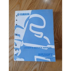 Wr250f Manual - Etsy