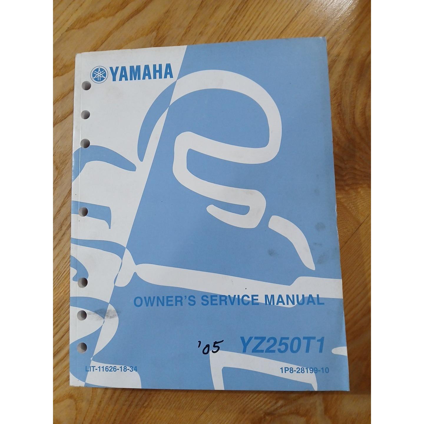 Yamaha Yz250 Manual - Etsy