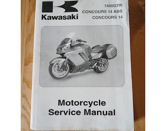 2008-2017 Kawasaki Concours 14 | 1400 GTR | ABS Service Repair