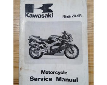 Fits Kawasaki - 1998-1999 ZX9R Technical Workshop Manual N19 - Etsy