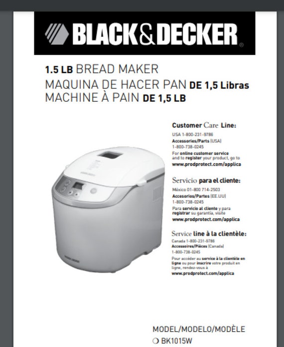 Bread Makers  Black and Decker