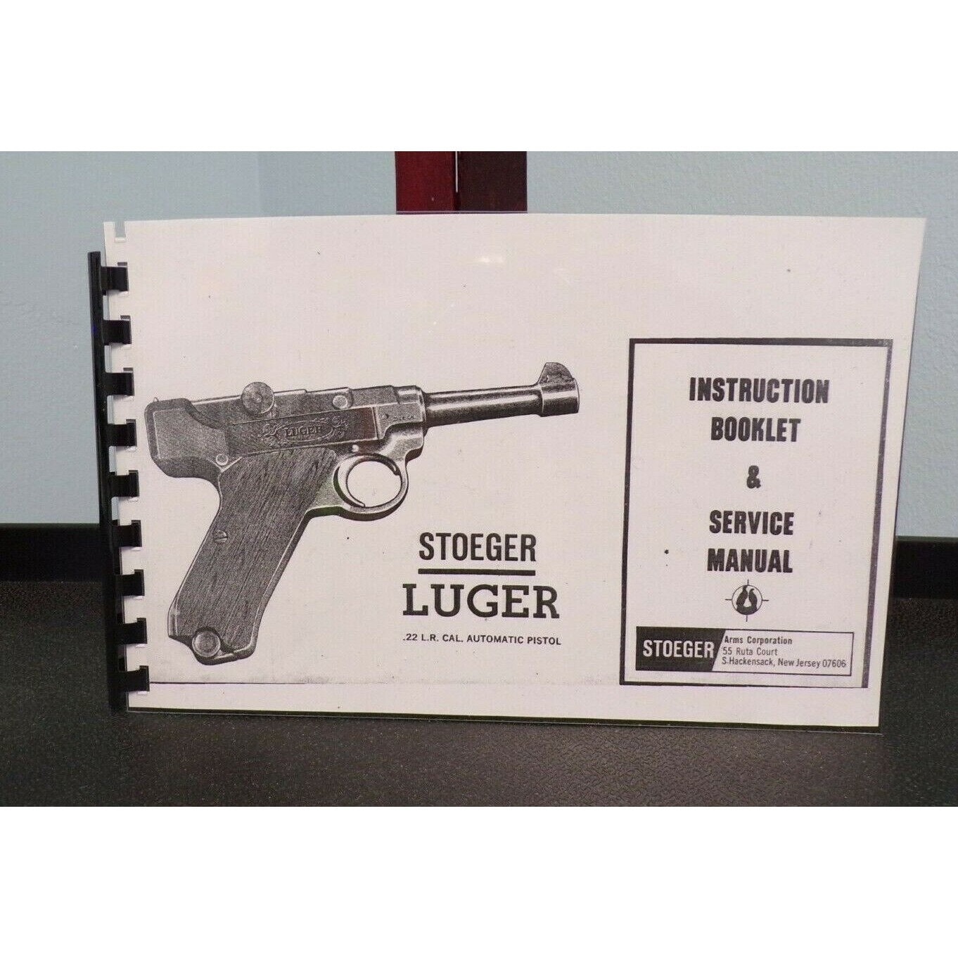 STOEGER LUGER .22 LR Automatic Pistol Owners Instruction & Service
