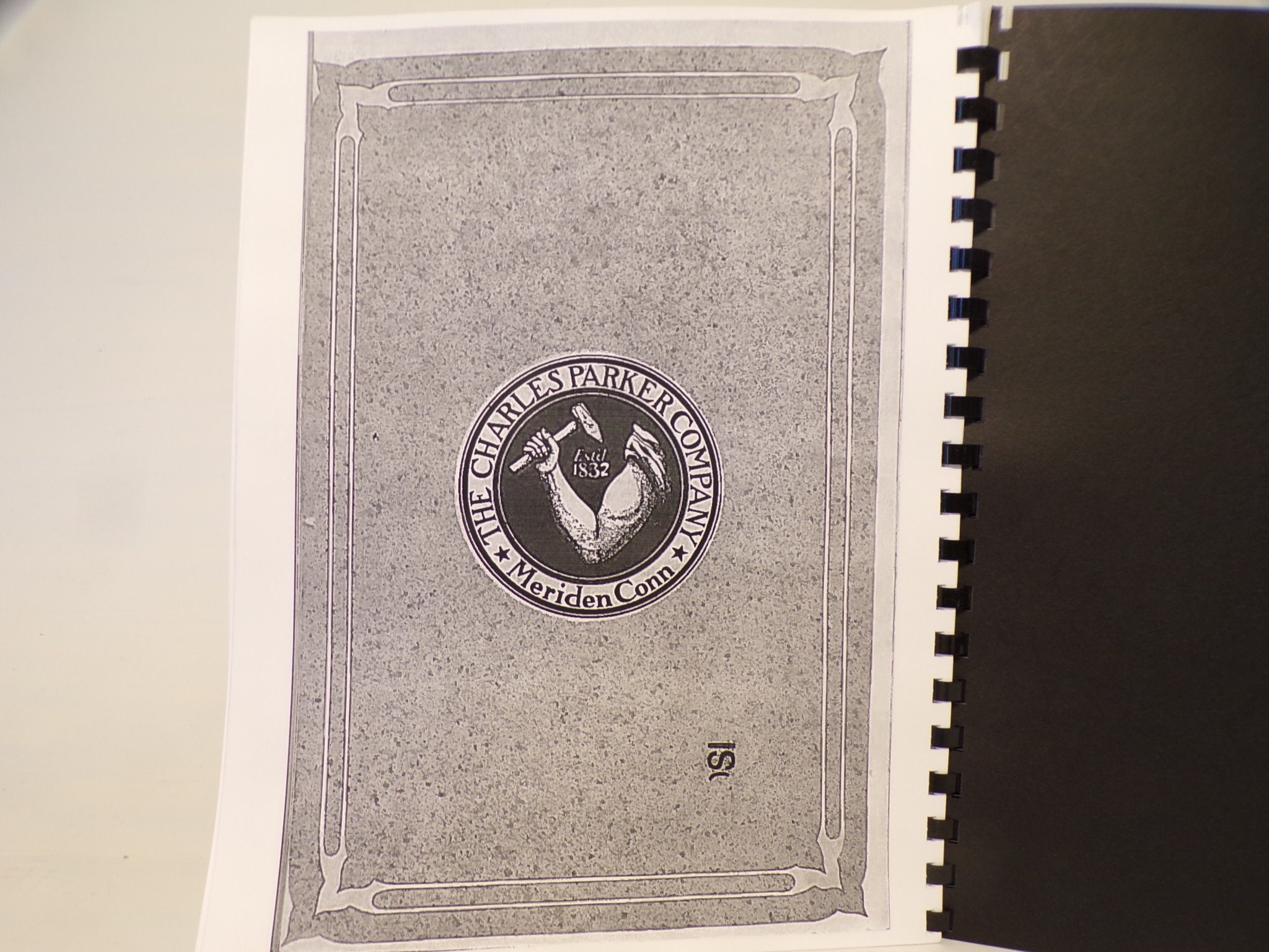 Antique RARE Chas. Parker Vise Catalog 1922 80 Pages Reproduction of