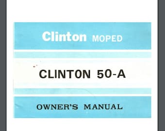 Clinton bromfiets 50-A gebruikershandleiding 31 pagina's