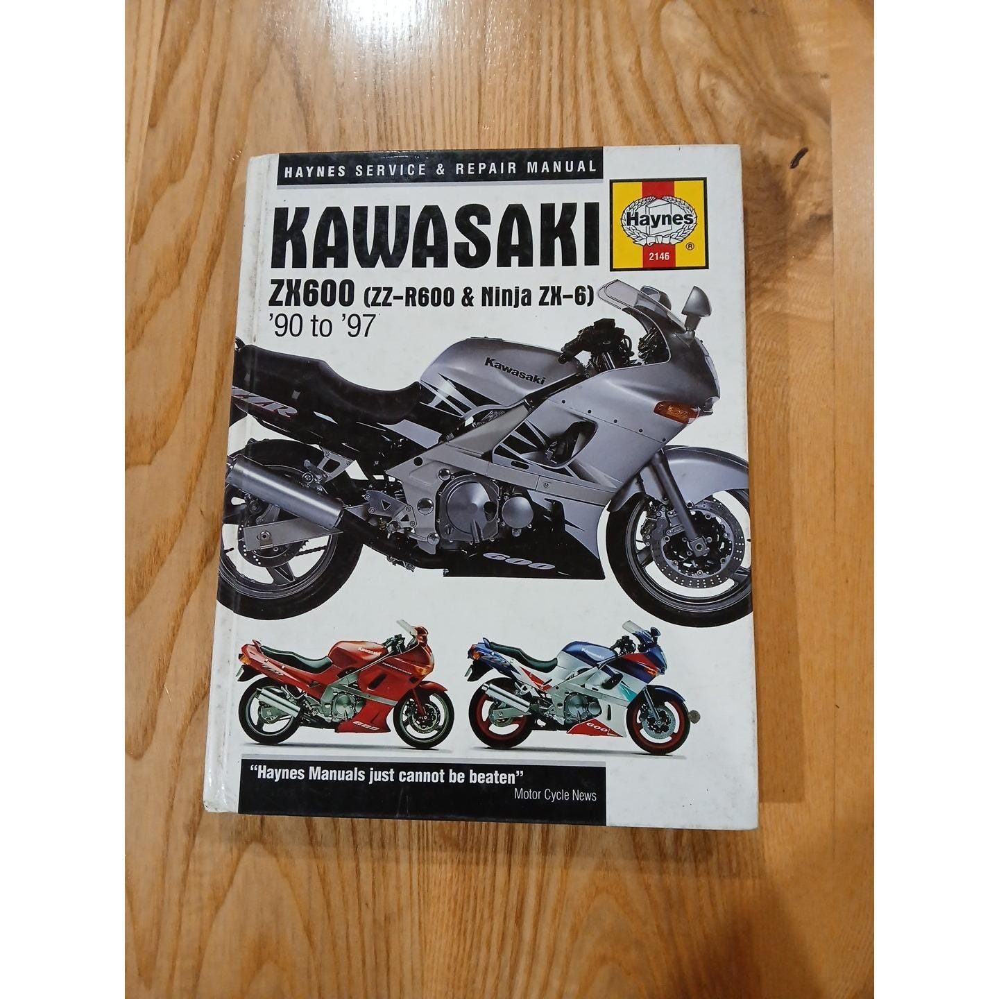 Haynes Kawasaki Zx600 (ZZ-R600 & Ninja ZX-6) '90 to '07 2146