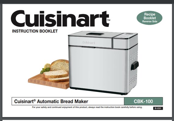 User manual Cuisinart SG-10 (English - 20 pages)