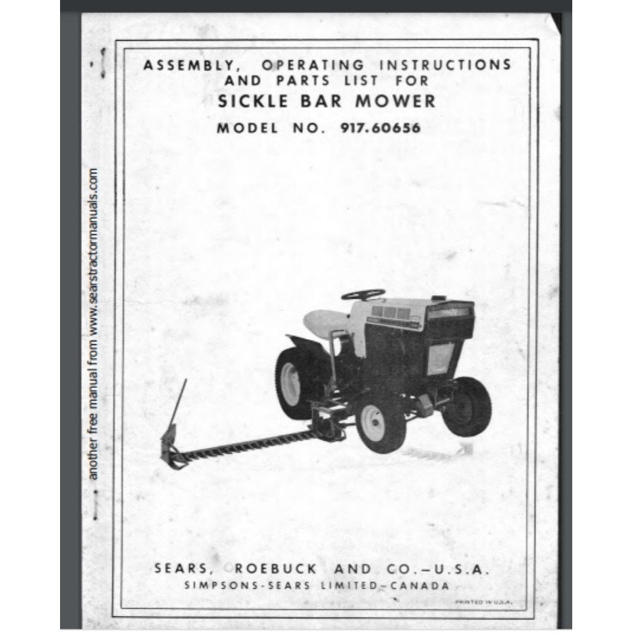 Sears 917 Mower Parts lupon.gov.ph