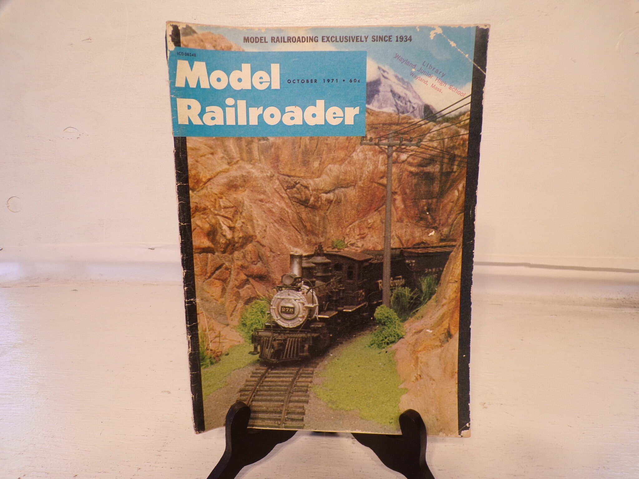 Model Railroader October 1971 Back Issue Trains Cars Modeling Etsy