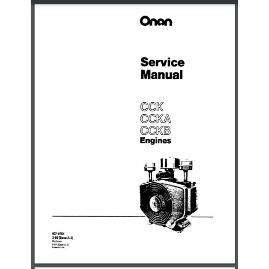 Kit Messa A Punto Onan CCKA Con Filtri – Ricambi Originali Per Motori Case E Ingersoll