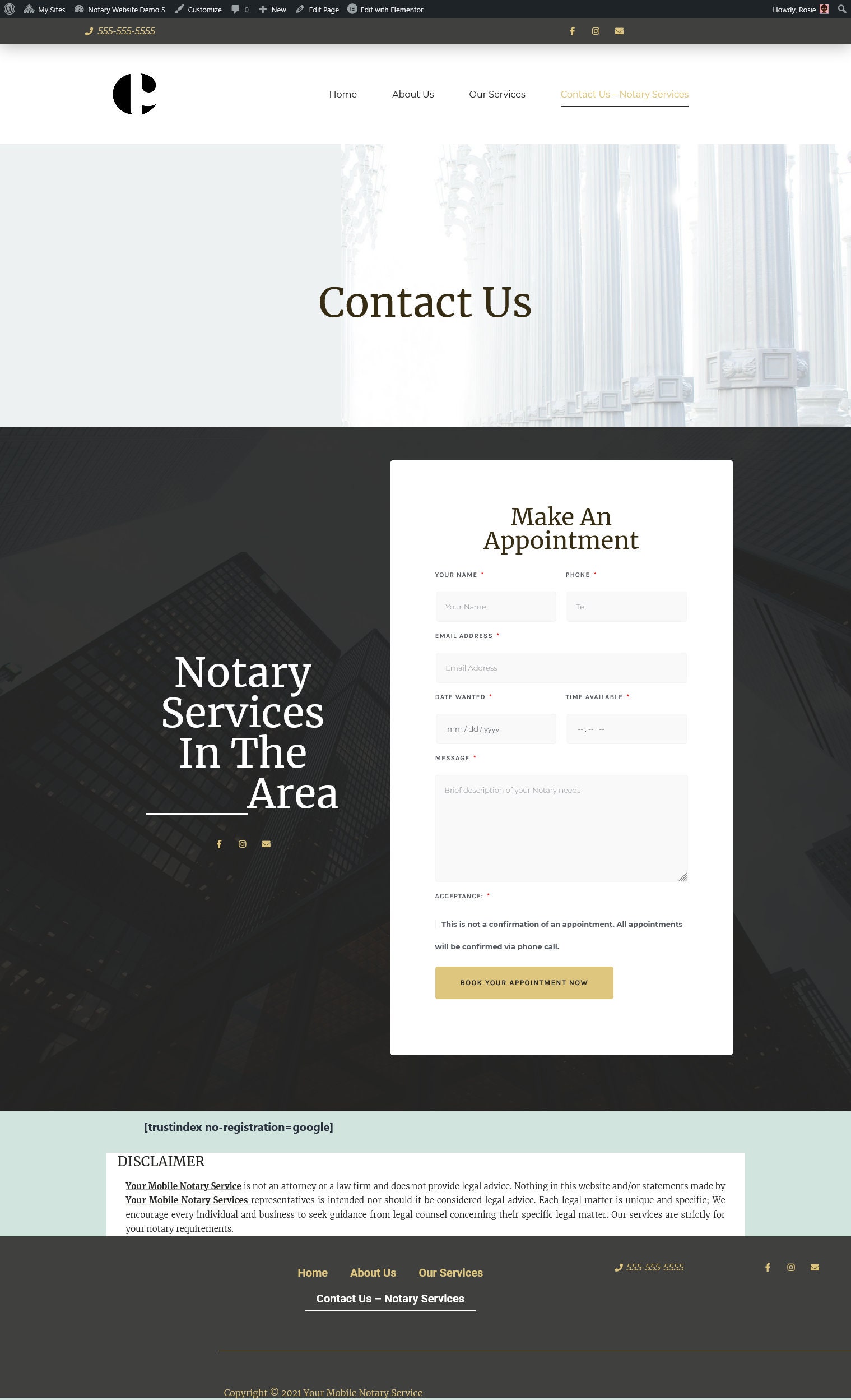 Notary Website Template Kit Wordpress Elementor Pro With Etsy Notary Website Template Kit Wordpress Elementor Pro With Etsy
