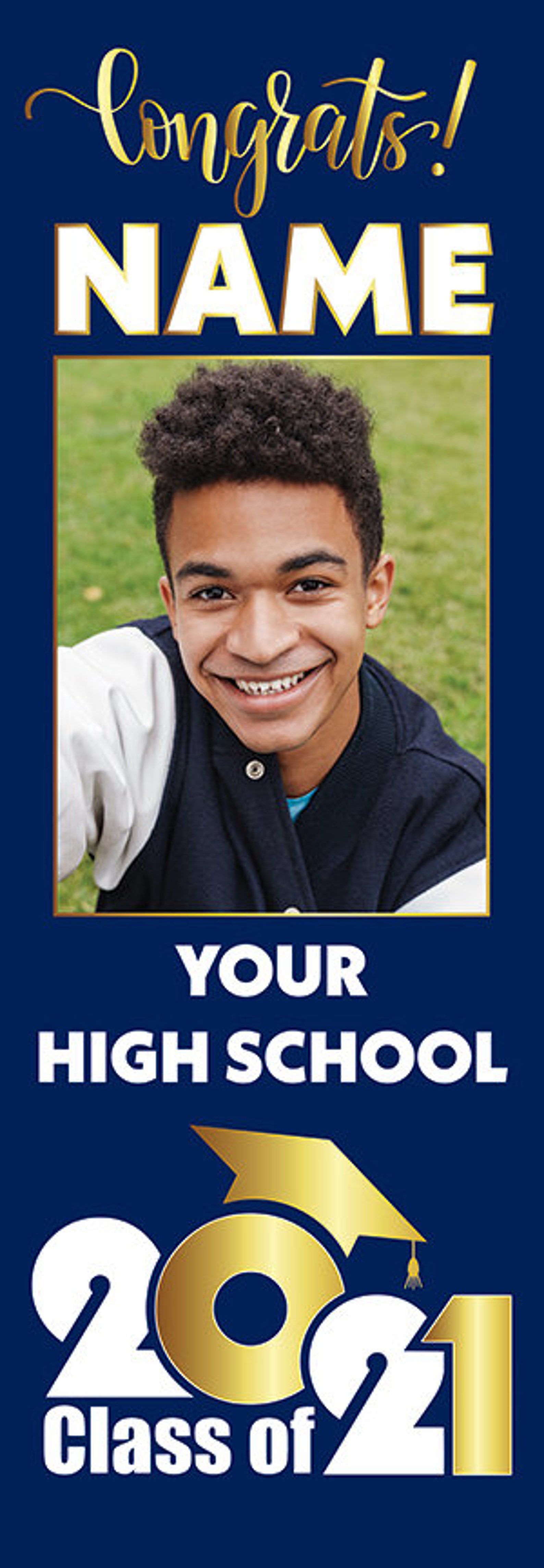 2021 Graduation Banner High School or College Personalized Etsy