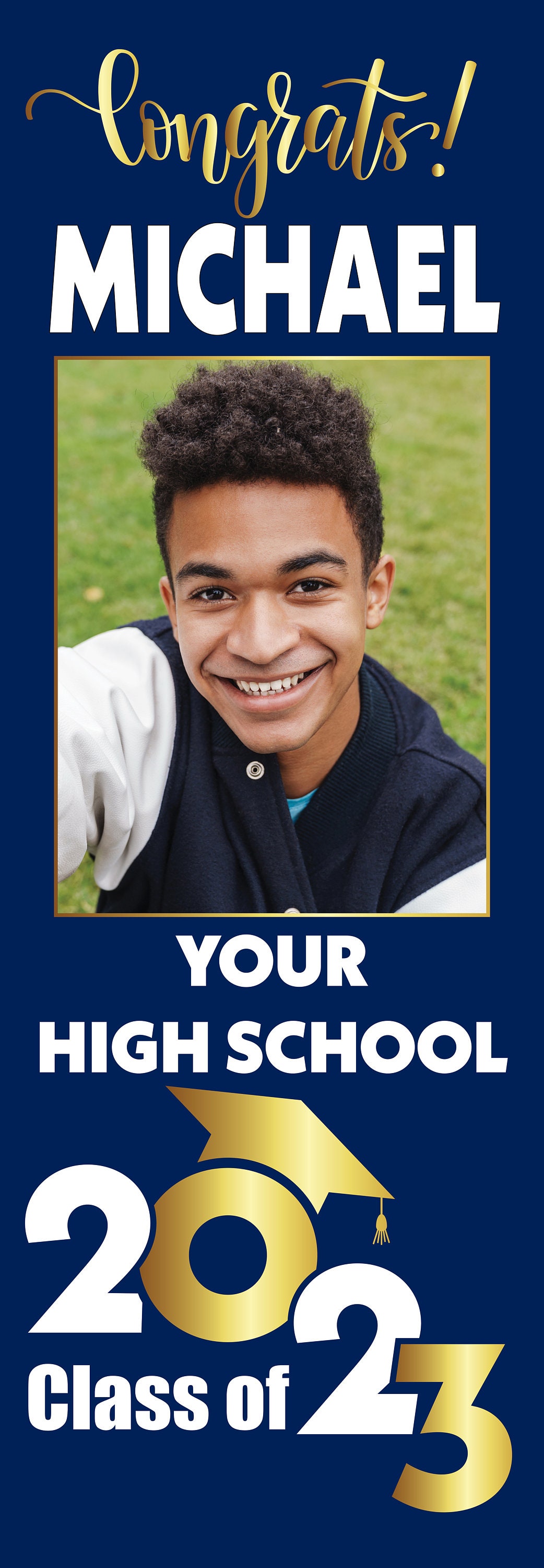 Graduation Banner Graduation Announcement Personalized Etsy