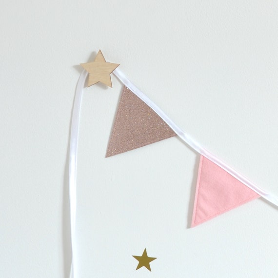 2 Pack of Star Wall Hooks How to Hang Bunting Kids Bedroom Decor
