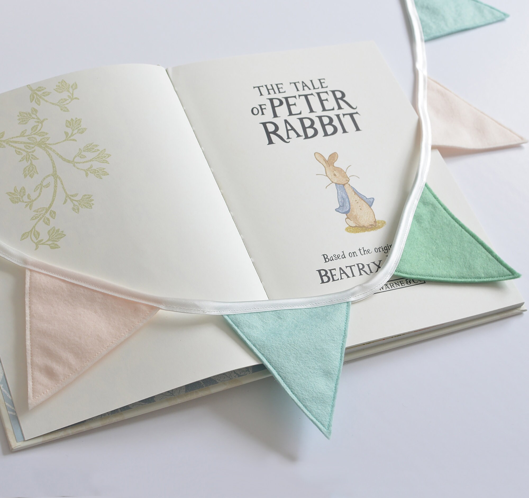 Soft Green Bunting Peter Rabbit Nursery Neutral Nursery | Etsy