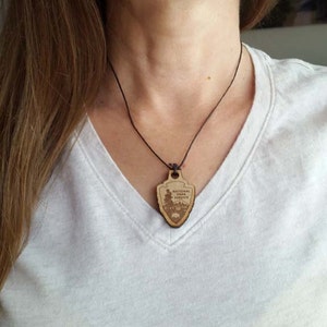 National Park Service Arrowhead Necklace