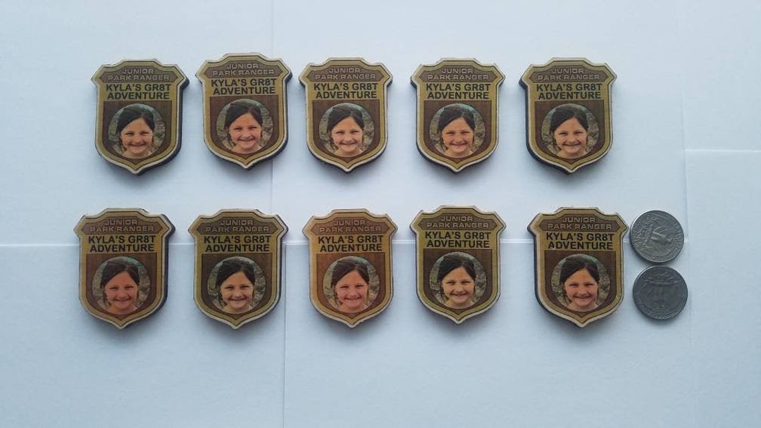 NPS Junior Ranger - Personalized. 5 Pieces - Etsy