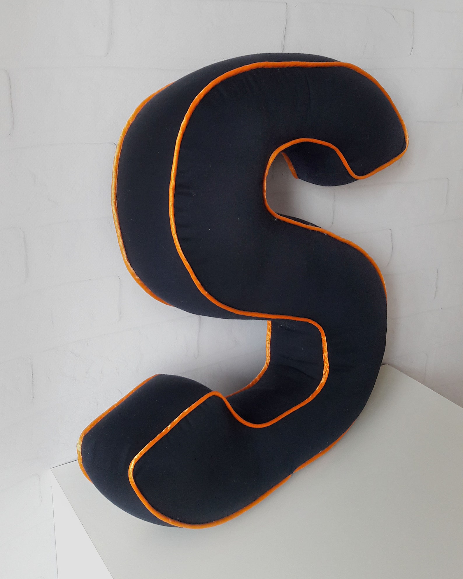 Initial Letter Shaped Pillows Alphabet Pillow Personalized Etsy