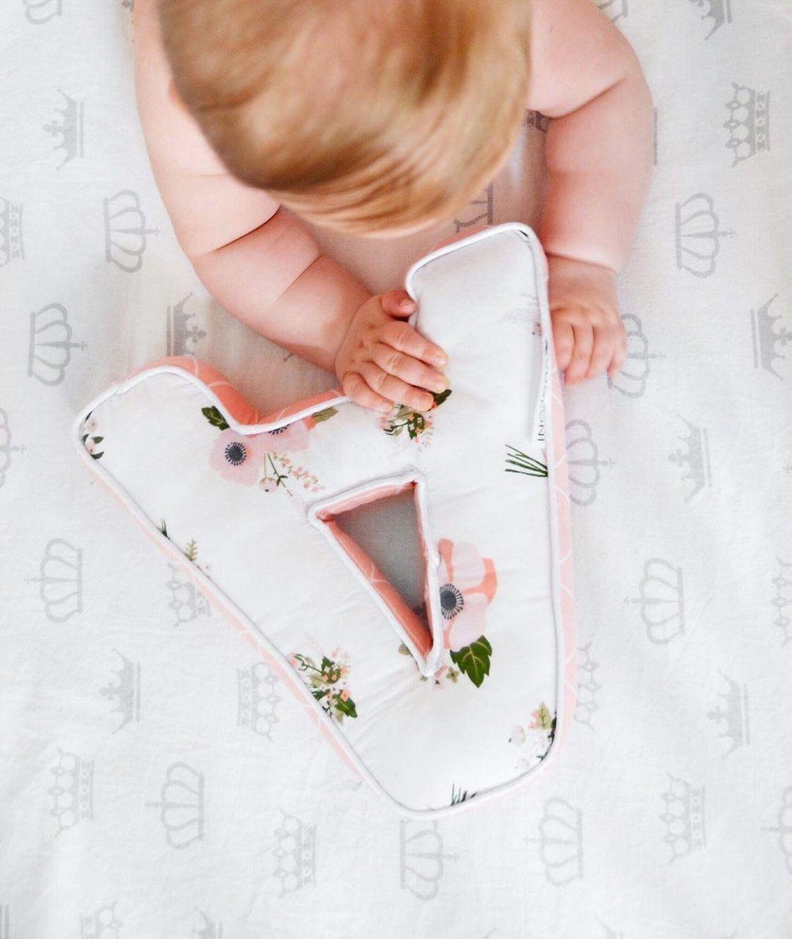 Initial Letter Shaped Pillows Alphabet Pillow Personalized Etsy