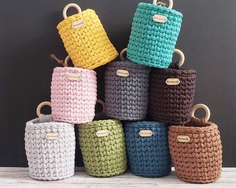 crochet storage bolsa pattern