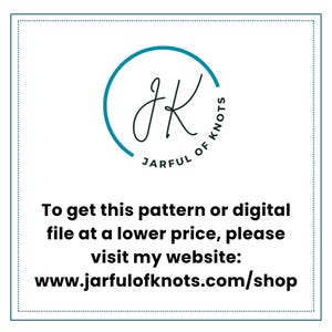 Etiquetas imprimibles para exhibir productos hechos a mano, listas para imprimir, archivo PNG, tarjeta de presentación, tarjetas de cuidado, archivo PDF, archivos de tarjetas de cuidado de crochet imagen 6
