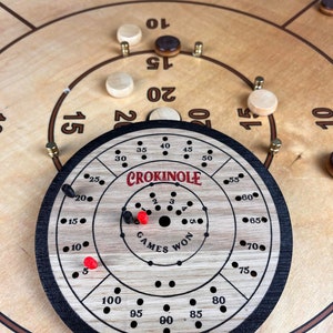 Crokinole Score Board