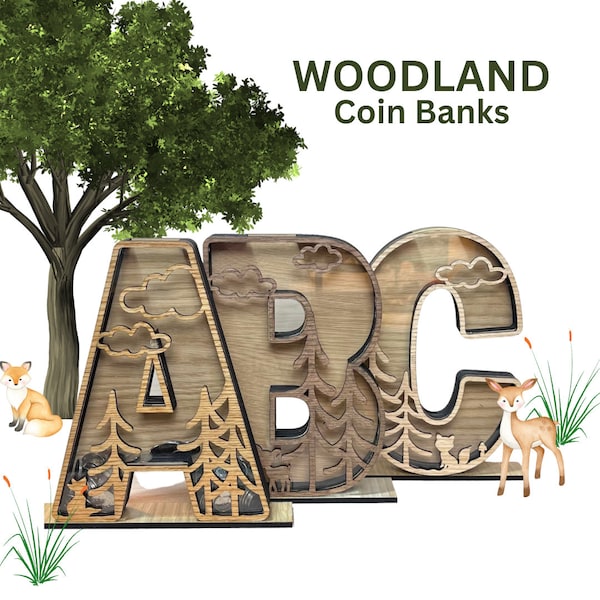 Woodland Coin Bank - SOLD OUT