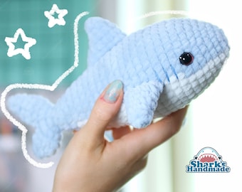 Crochet shark plushie - Sharks Handmade